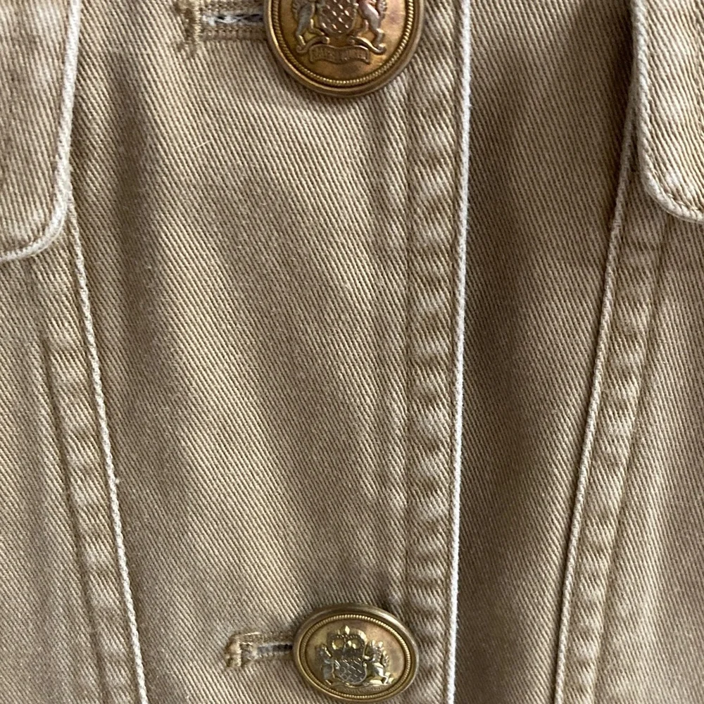 Ralph Lauren Tan Military Style Jacket - Picture 3 of 10